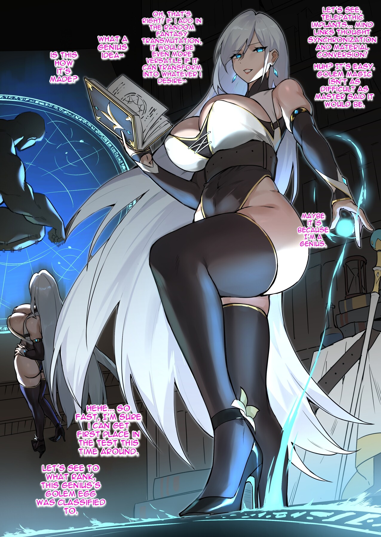 Hentai Manga Comic-S-Class Adventurer X Golem Magic Exam x Extras-Read-8